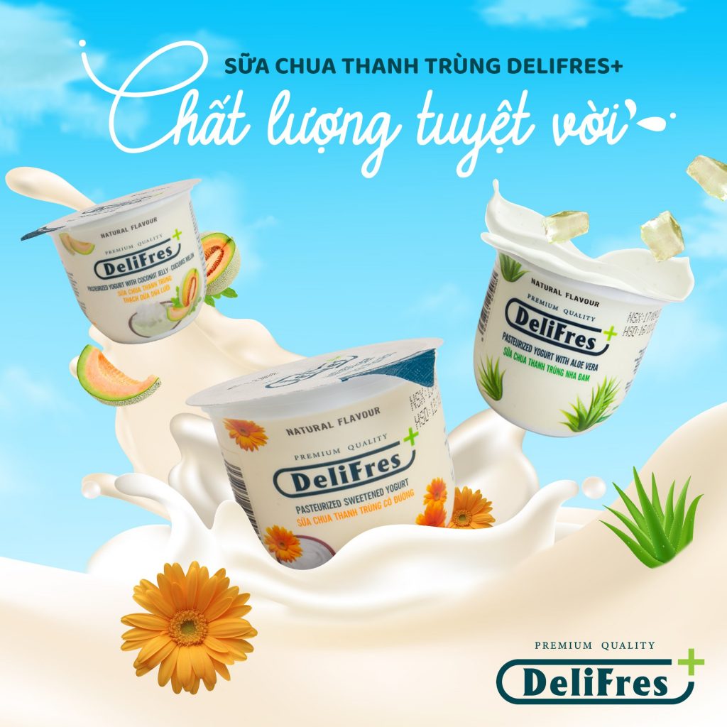 Sữa Chua Thanh Trùng DeliFres+