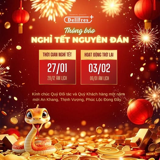 Lịch nghỉ Tết Nguyên Đán